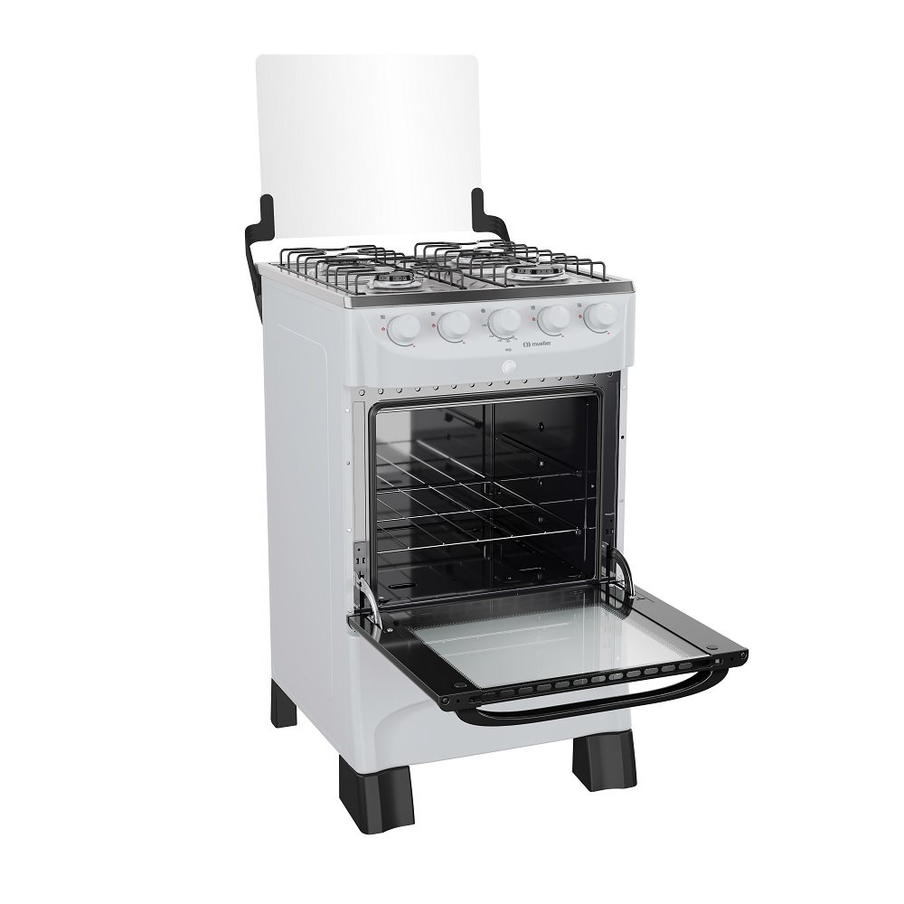 Fogão Mueller 4 Bocas Branco Mfi4bb - Bivolt