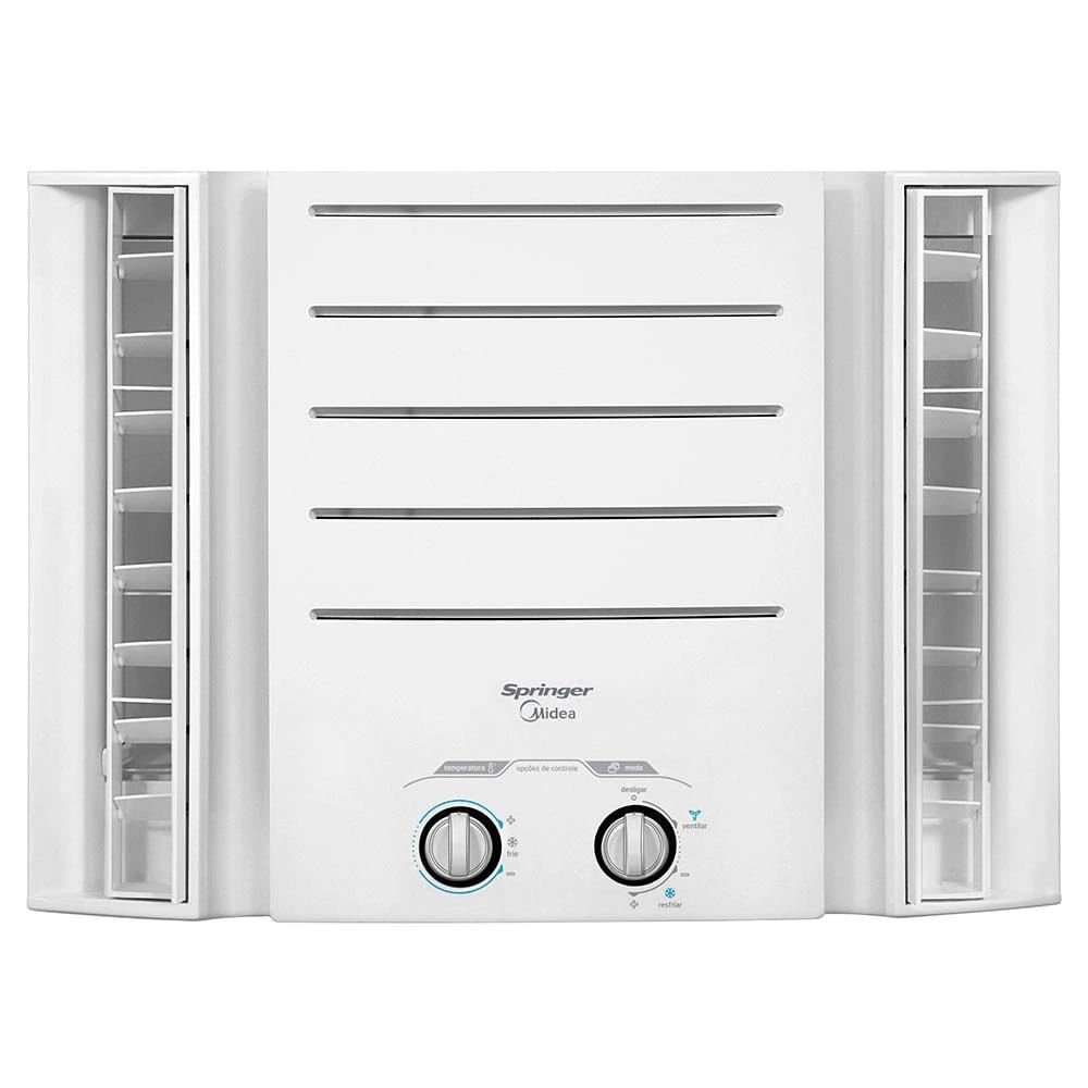 Ar Condicionado Janela Springer Midea 10000 BTU/h Frio Mecânico QCK105BB - 220 Volts