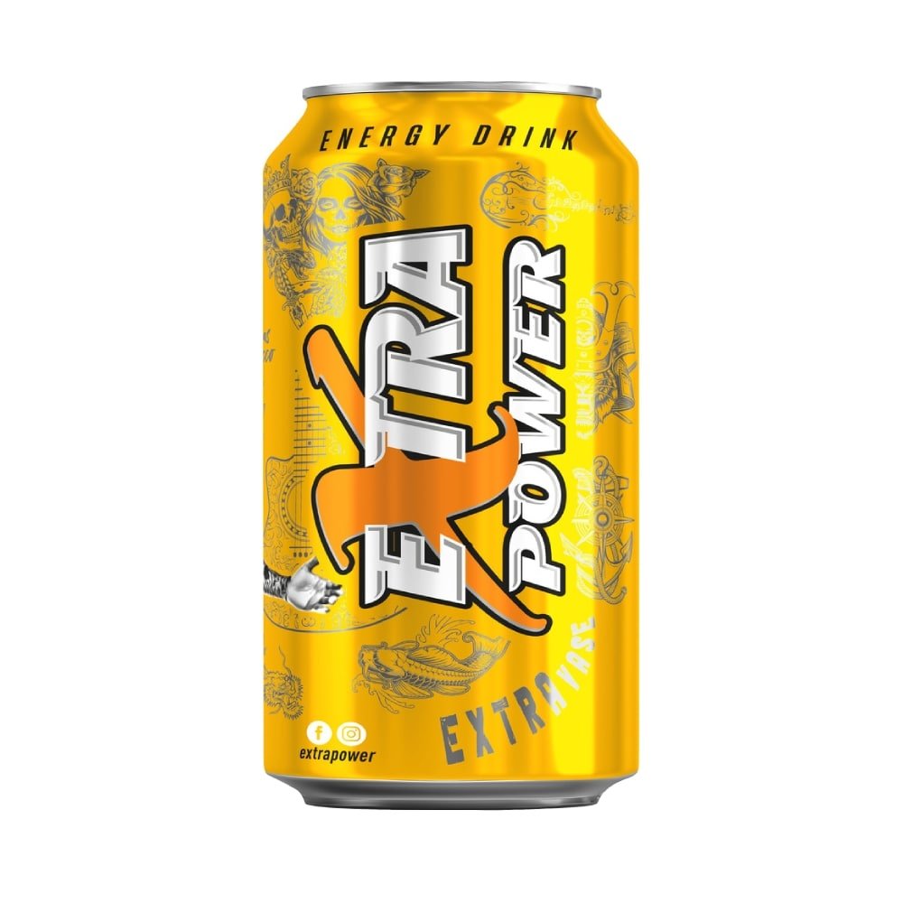 Energético Extra Power Frutas Tropicais 473 ml - Embalagem com 6 Unidades