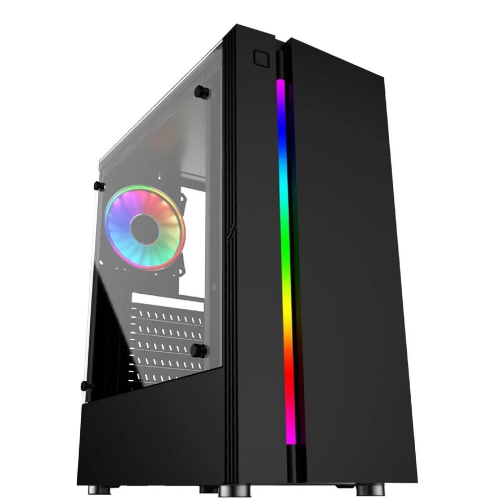 Computador RGB Intel Core i7 16GB SSD 512GB Kit Gamer Monitor LED 22" Windows 10 3green Colors