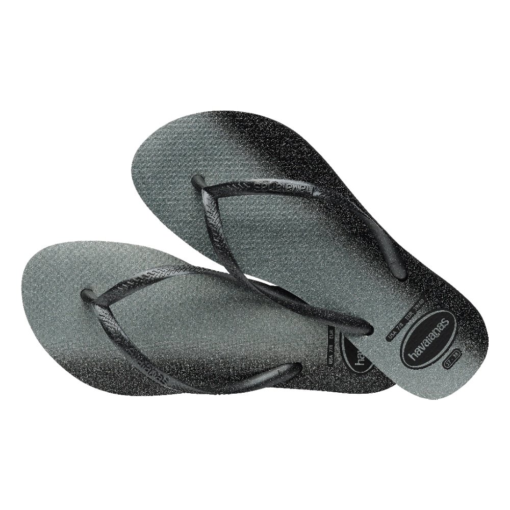 Havaianas Slim Gloss Preto 35/6