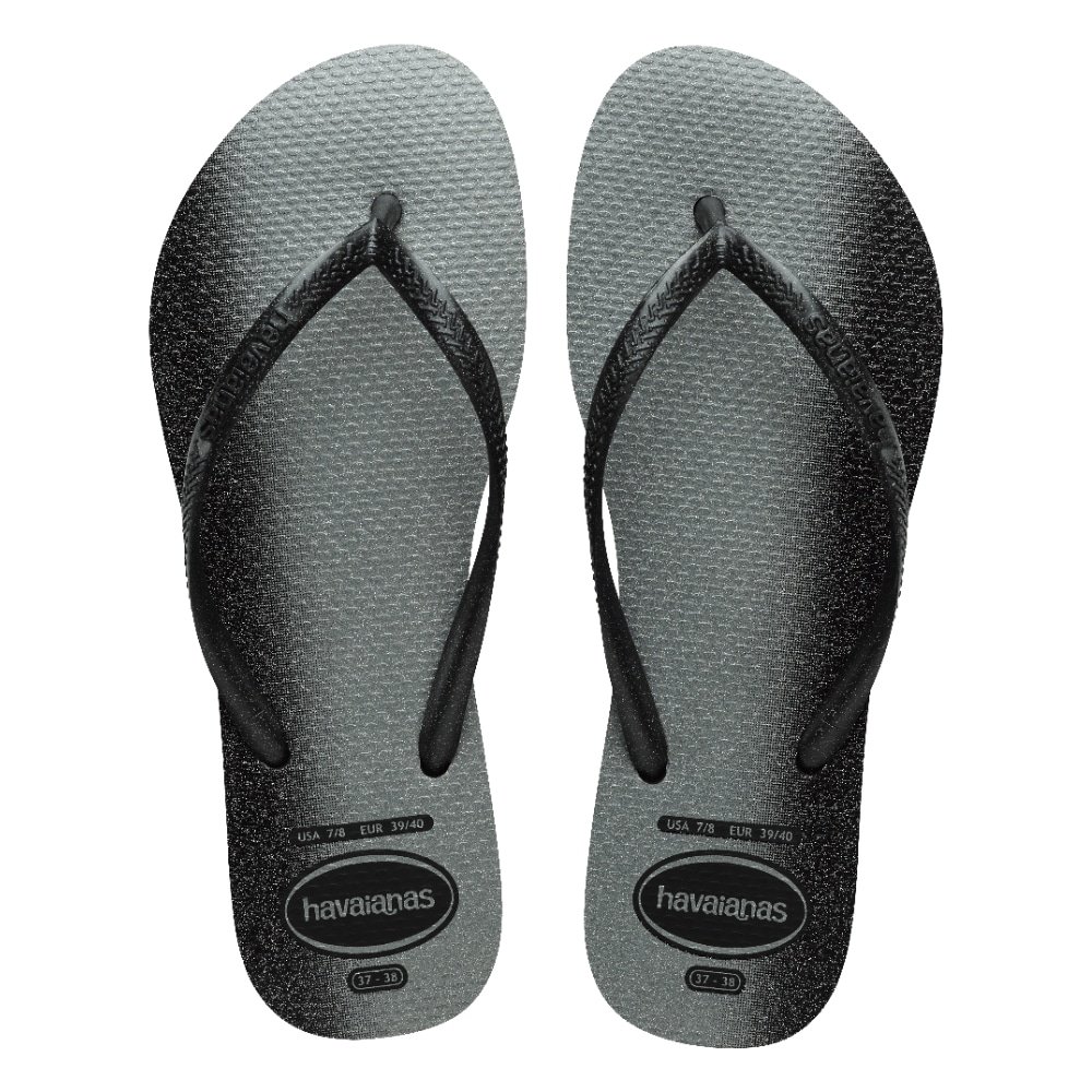 Havaianas Slim Gloss Preto 37/8
