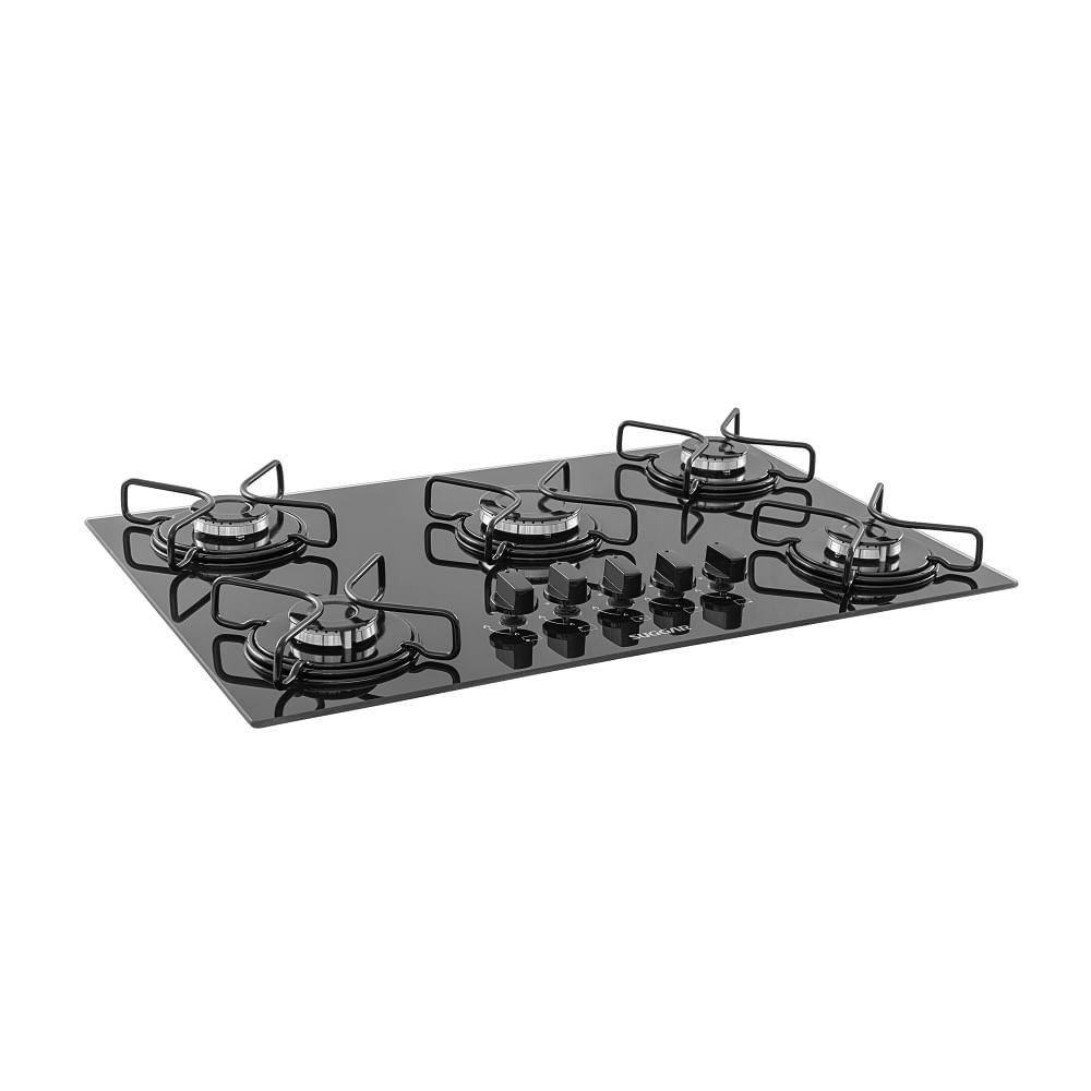 Cooktop Suggar 5 Bocas Vidro Preto FG5005AVP - Bivolt