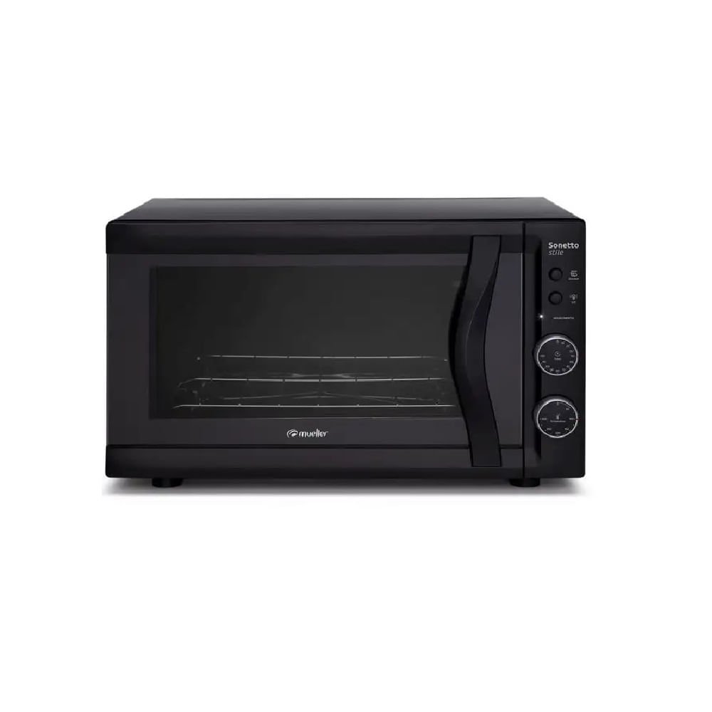 Forno Elétrico Mueller 44 Litros Sonetto Stile G3 Preto ¿ 127 Volts