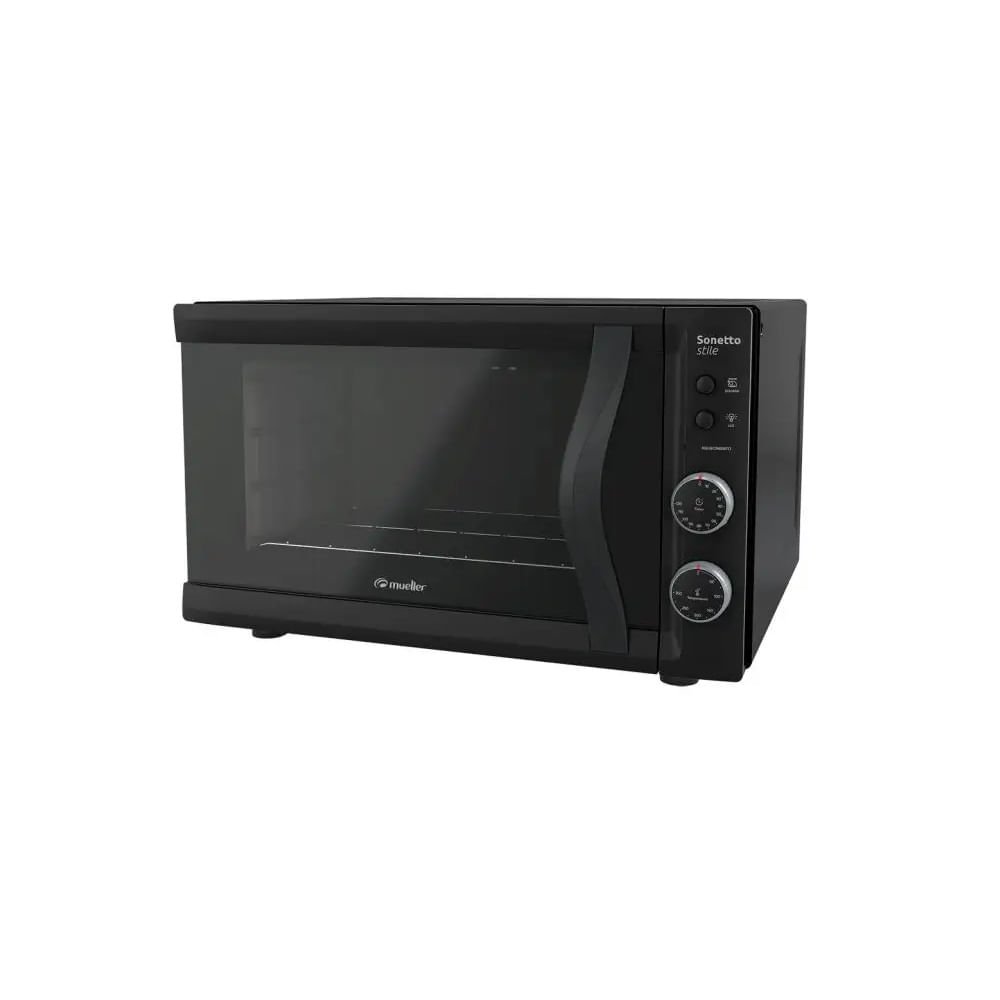 Forno Elétrico Mueller 44 Litros Sonetto Stile G3 Preto ¿ 127 Volts