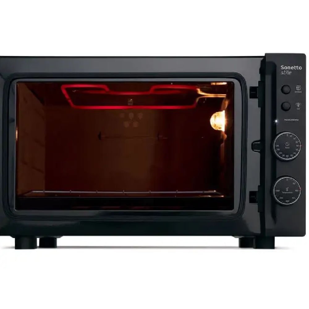 Forno Elétrico Mueller 44 Litros Sonetto Stile G3 Preto ¿ 127 Volts