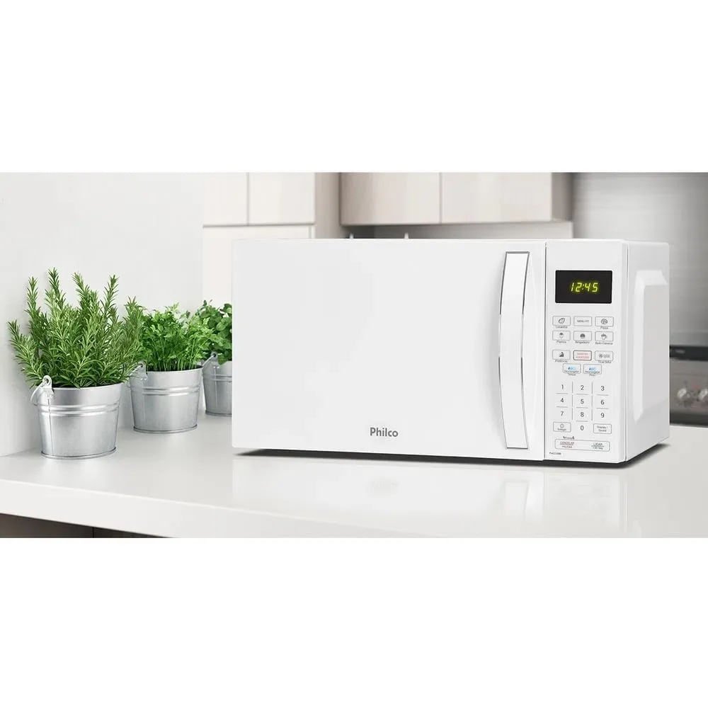 Micro-ondas Philco 28 Litros Branco PMO28BB ¿ 127 Volts