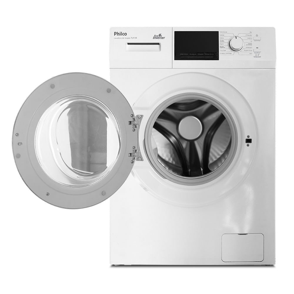 Lavadora de Roupas Philco 10KG Inverter OptimuWash Branca PLR10B ¿ 127 Volts
