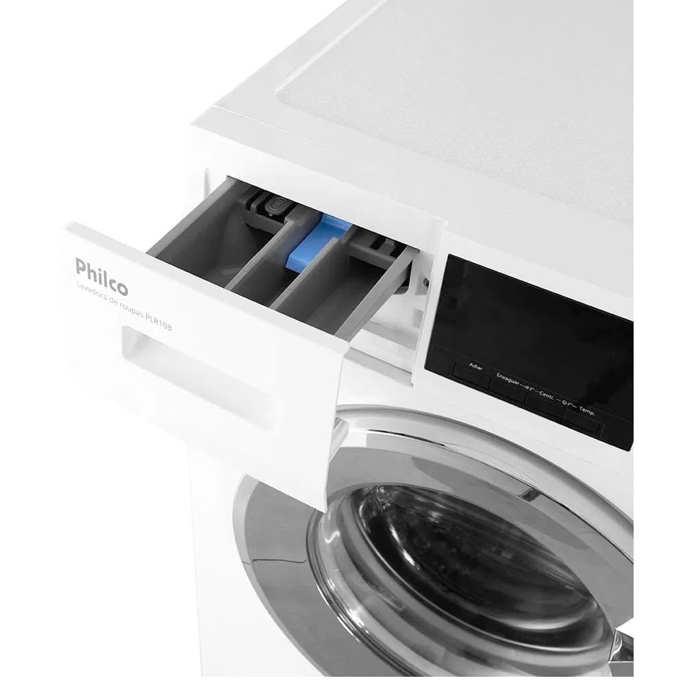 Lavadora de Roupas Philco 10KG Inverter OptimuWash Branca PLR10B ¿ 127 Volts