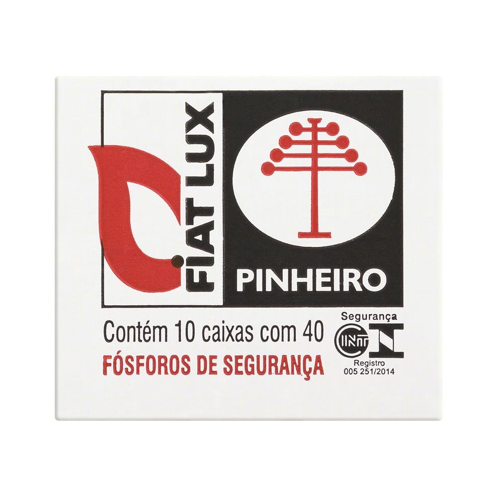 Fosforo Pinheiro Fiat Lux 60 Caixas De Madeira