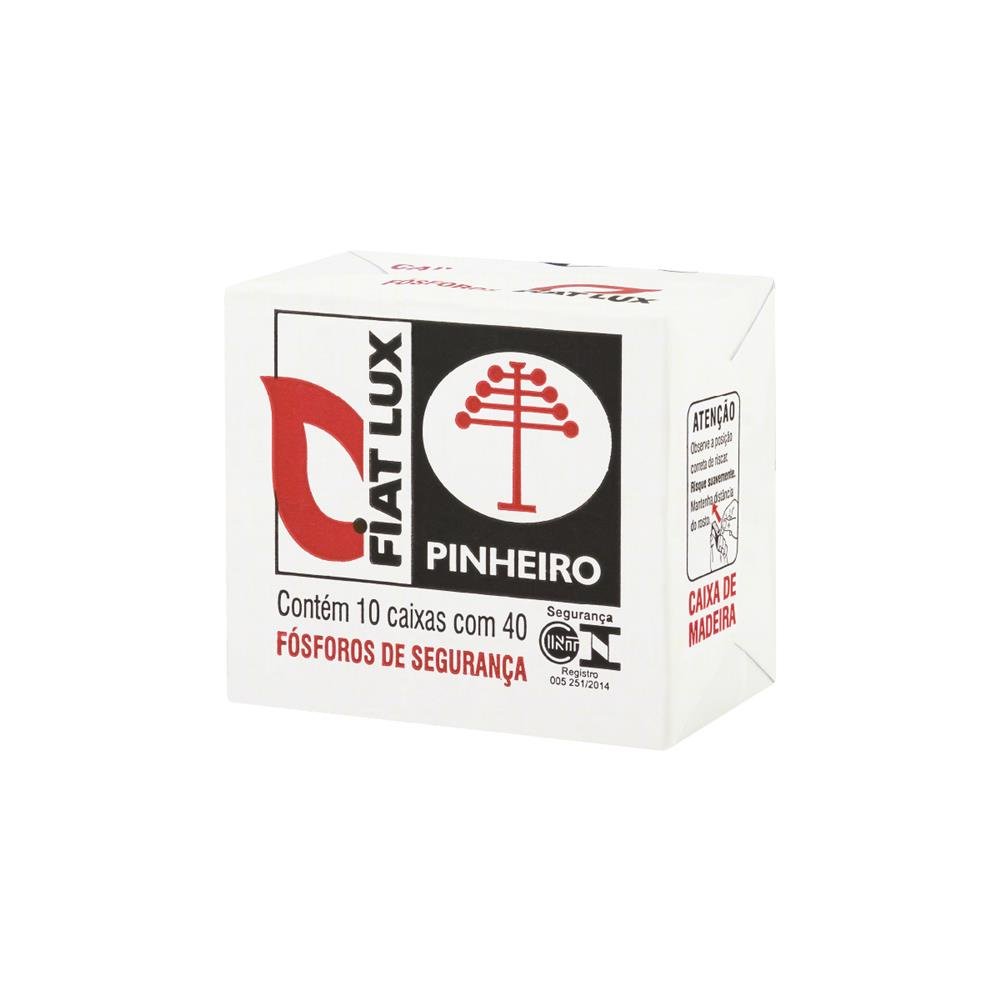Fosforo Pinheiro Fiat Lux 60 Caixas De Madeira