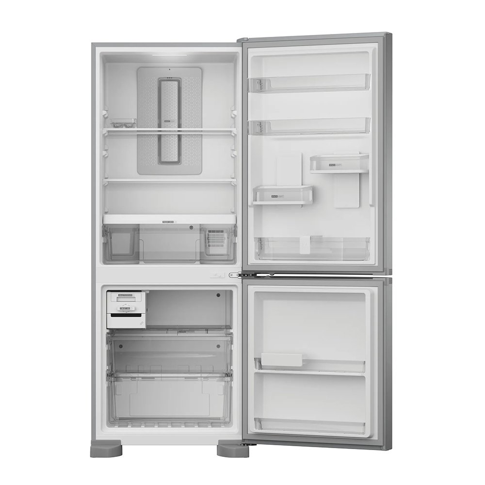 Refrigerador 2 Portas Brastemp Frost Free BRE57 A+++ - 447 Litros, Inox, 110V