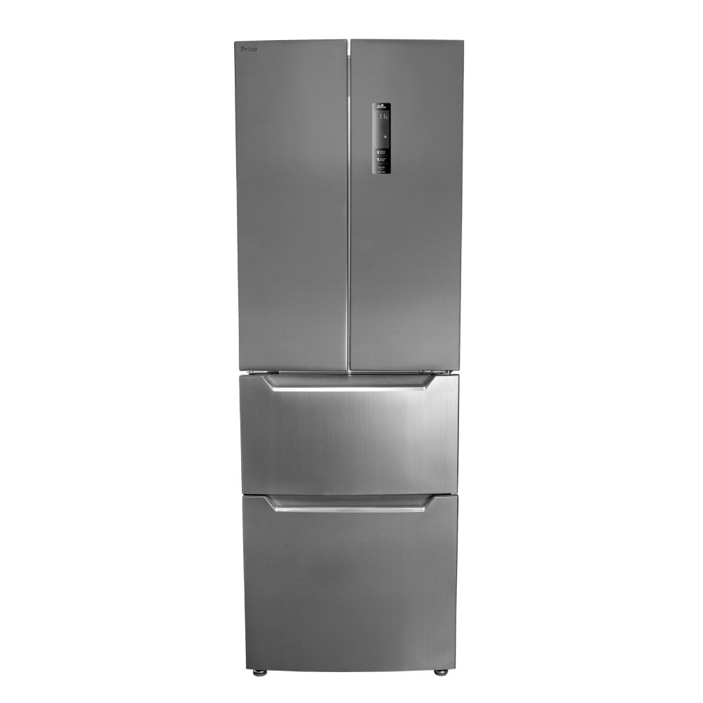 Geladeira/Refrigerador Philco 299 Litros PRF380I - Frost Free, French Door, 2 Portas, Inox, 220V