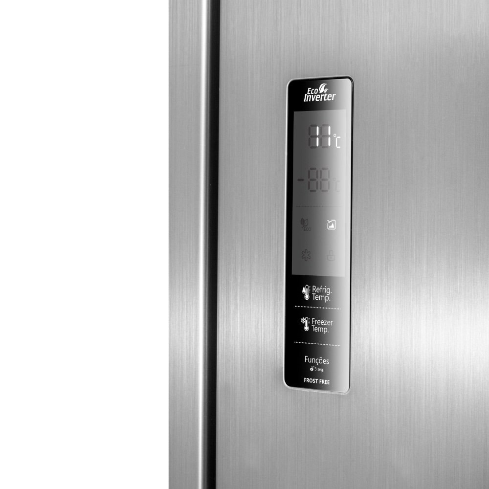 Geladeira/Refrigerador Philco 299 Litros PRF380I - Frost Free, French Door, 2 Portas, Inox, 220V