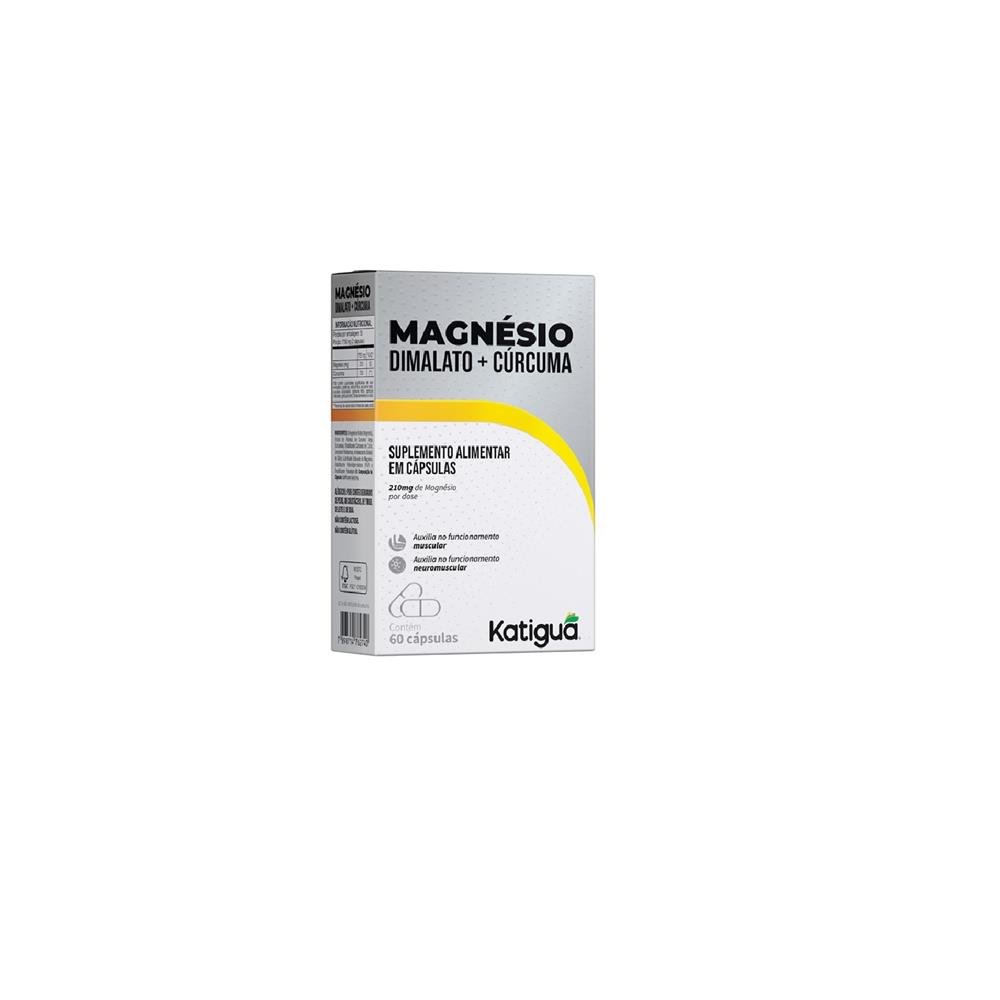 Magnesio Dimalato+curcuma 210mg 60 Capsulas Katigua