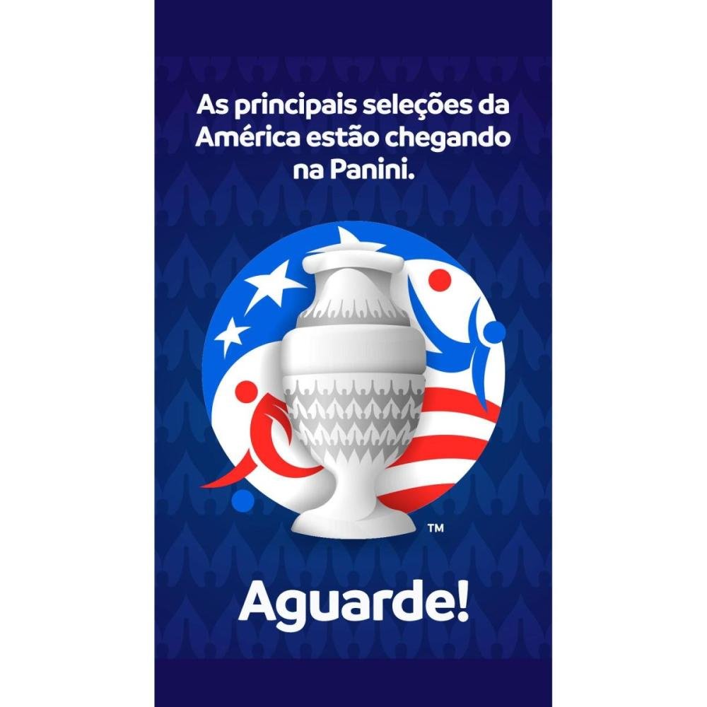Envelope de Figurinha Panini Copa America 2024 - Caixa com 100 envelopes