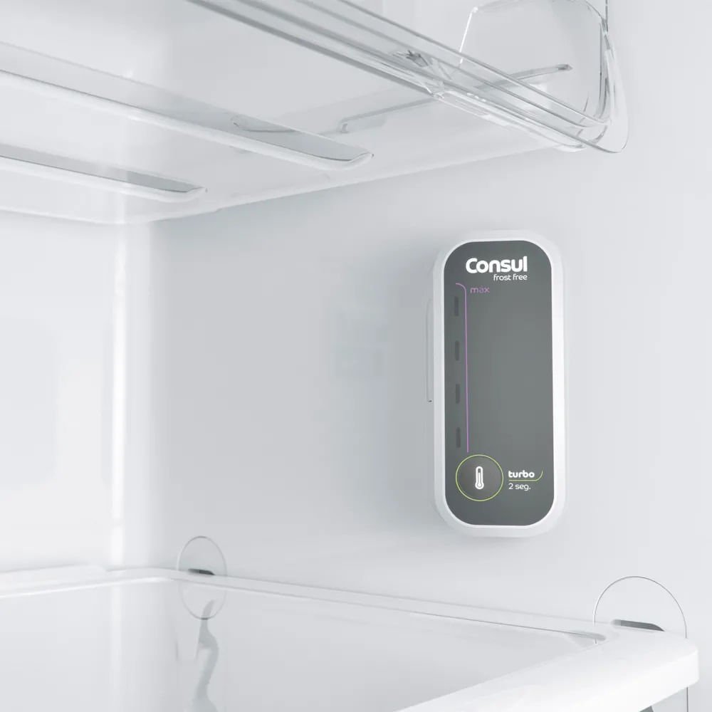 Geladeira Consul 340 Litros Frost Free Duplex Inox CRM39AK - 127V