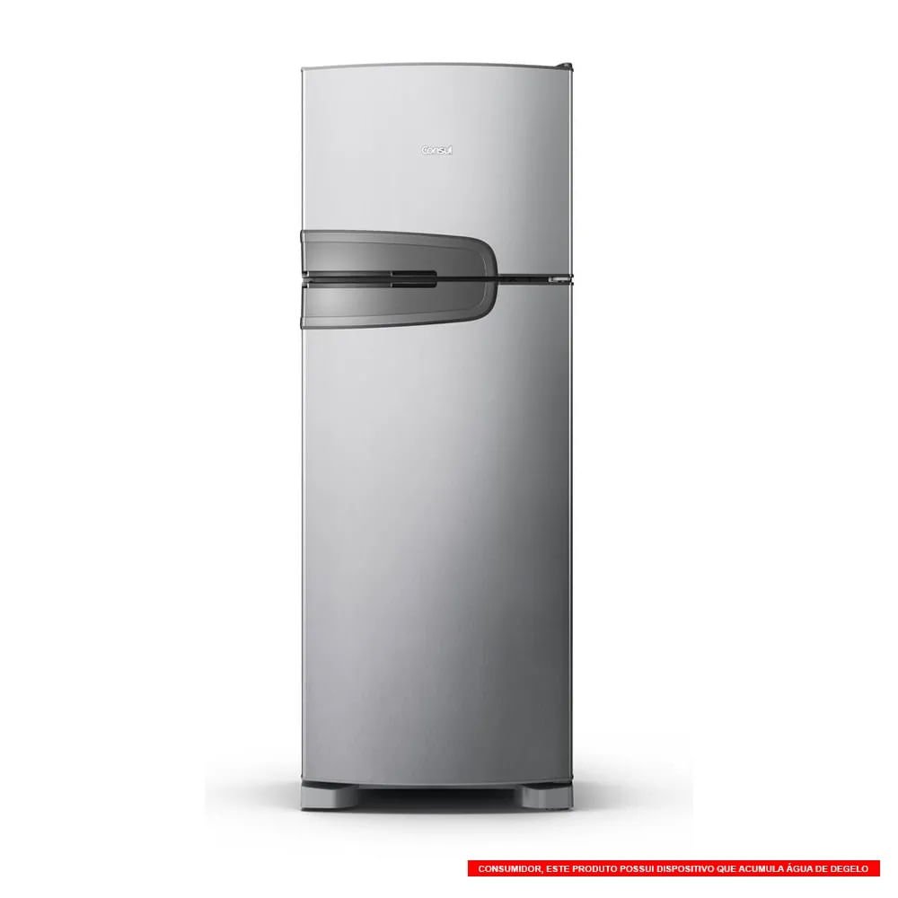 Geladeira Consul 340 Litros Frost Free Duplex Inox CRM39AK - 127V