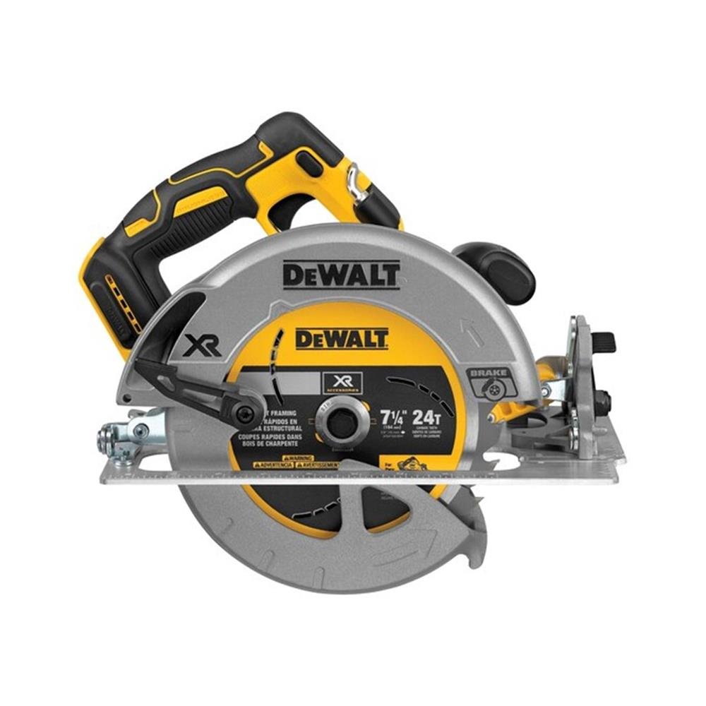 Serra Circular de 7-1/" (184mm) Sem Fio de 20V MAX* XR (Sem Bateria e Sem Carregador) Dewalt - DCS570B-B3
