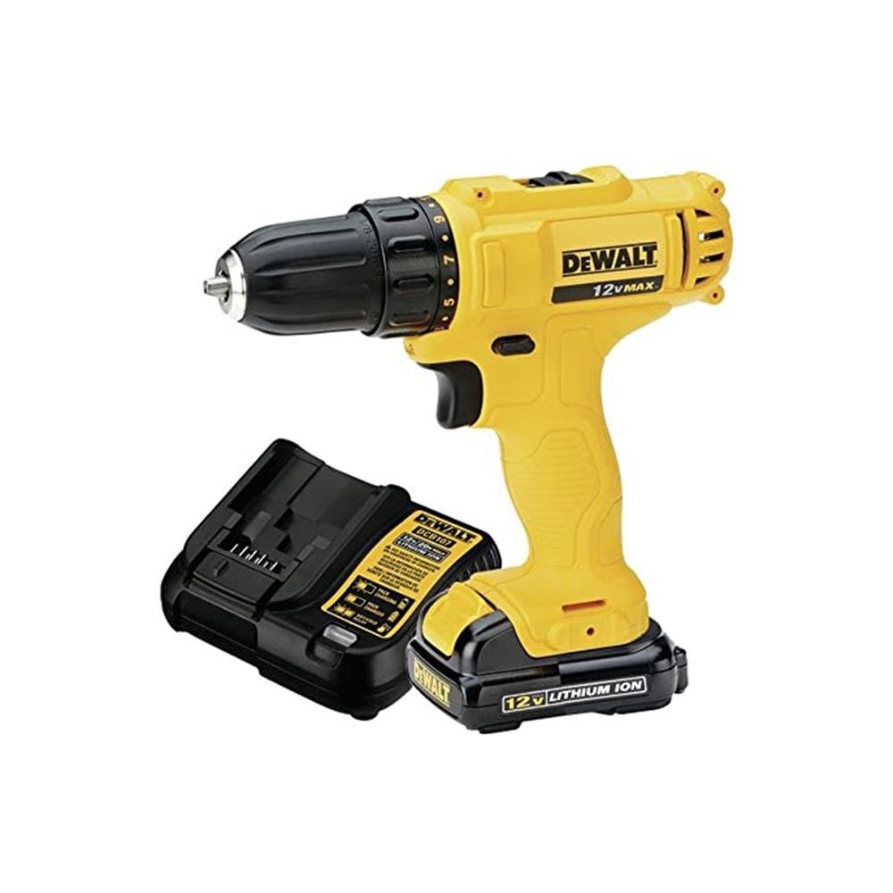 Furadeira Parafusadeira 12V Bateria Biv Dewalt - Dcd700Lc1