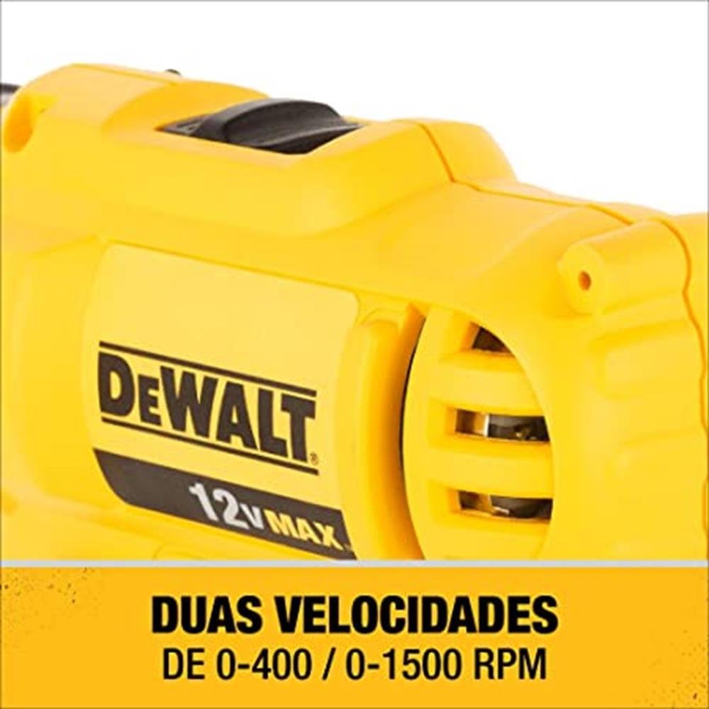Furadeira Parafusadeira 12V Bateria Biv Dewalt - Dcd700Lc1