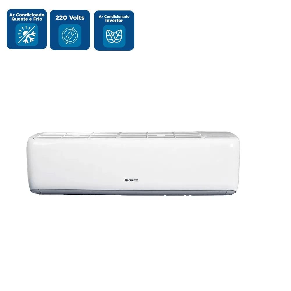 Ar Condicionado Split Hi Wall Inverter Gree G-Top Auto 18000 BTU/h Quente e Frio CB574N11300 ¿ 220 Volts