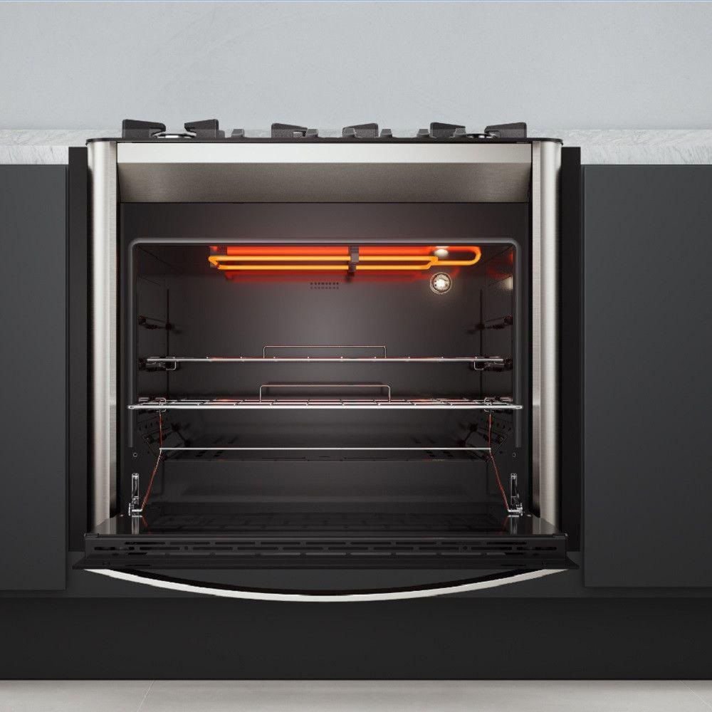Fogão de Embutir Fischer 5 Bocas Gran Cheff - 220 Volts