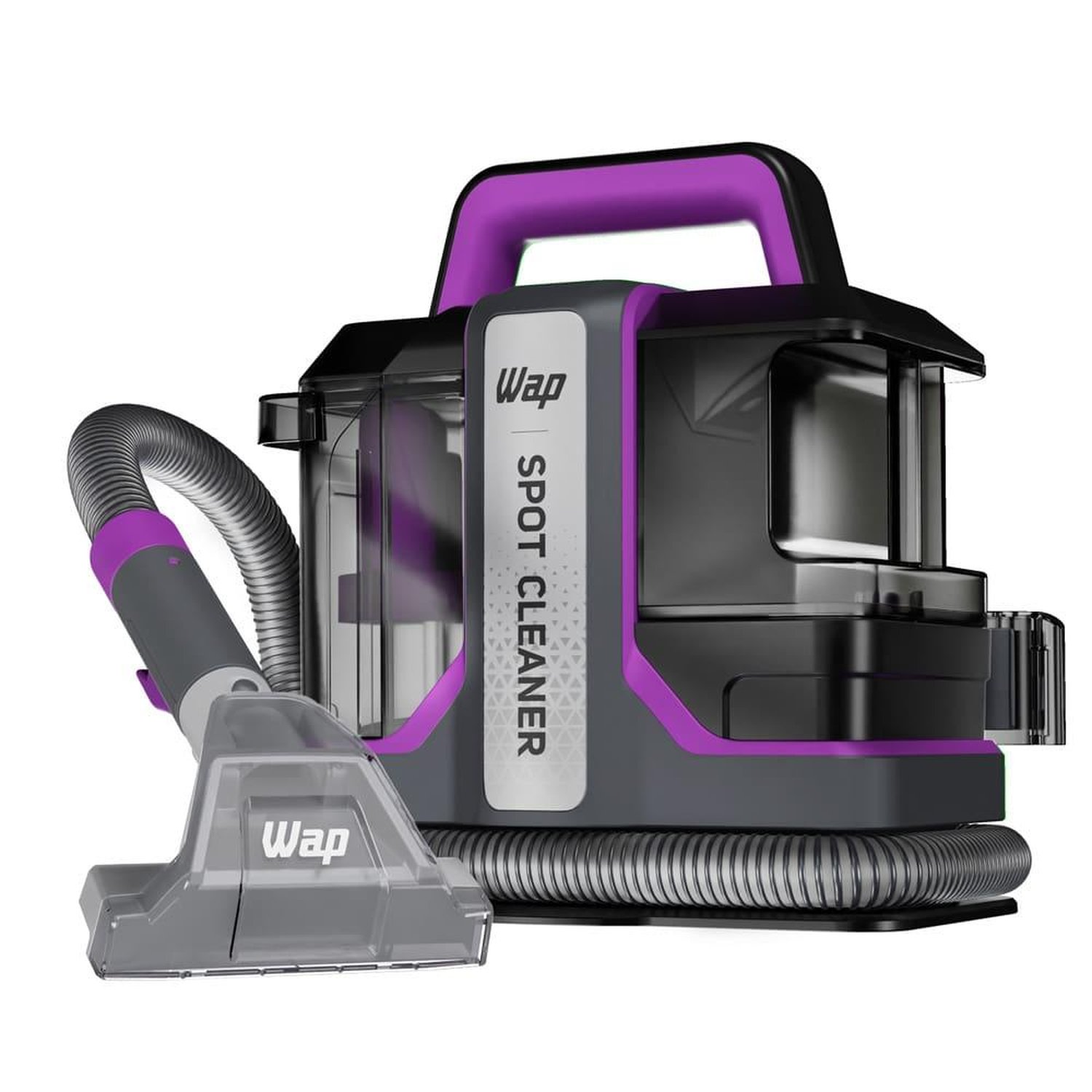 Extratora Portátil Wap Spot Cleaner W3, 1450W, 3 Em 1, Proteção Ipx4, 220V, Cinza E Roxo