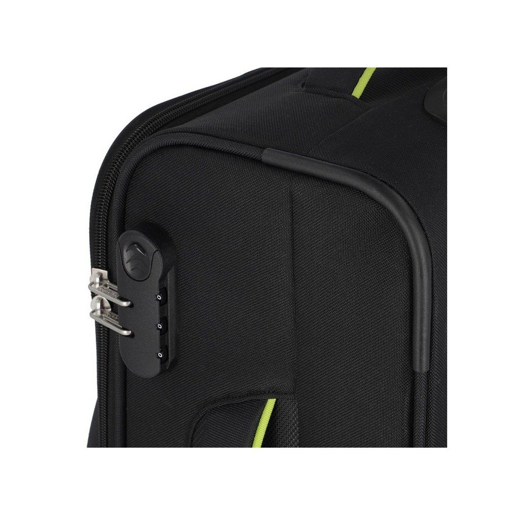 Mala De Viagem P Stirling Light Preta Tecido American Tourister, Samsonite