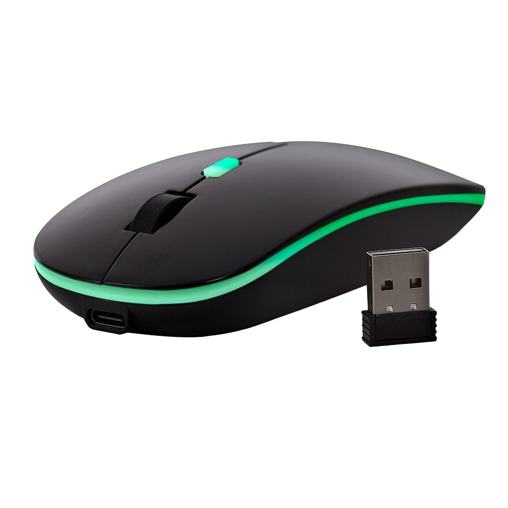 Mouse Maxprint Croma - 2.4G, 1.600 DPI, Sem Fio, Preto
