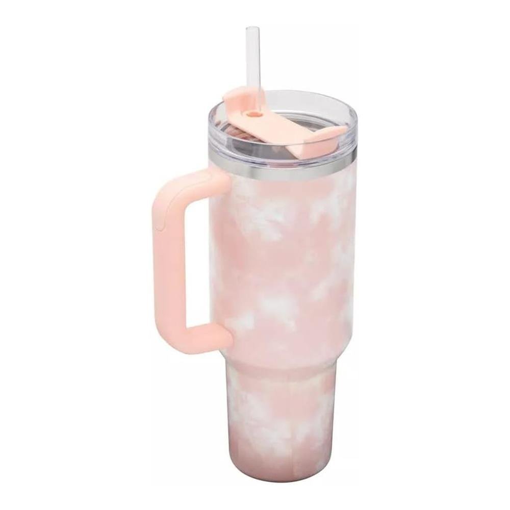 Copo Térmico Stanley Quencher 887ml Peach Tie-Dye 8259