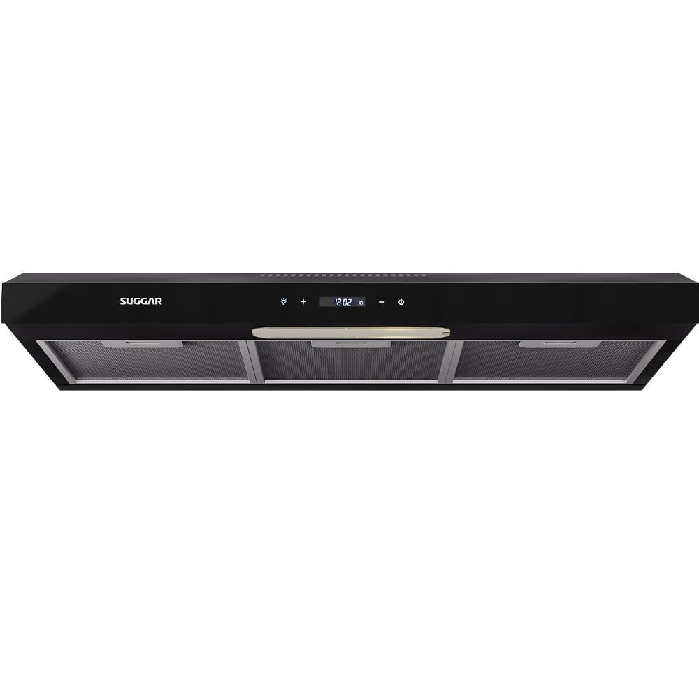Depurador de Ar Suggar Slim Touch 60cm Preto DTH61PT ¿ 127Volts