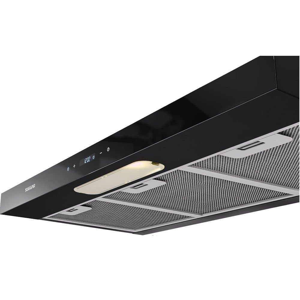 Depurador de Ar Suggar Slim Touch 60cm Preto DTH61PT ¿ 127Volts