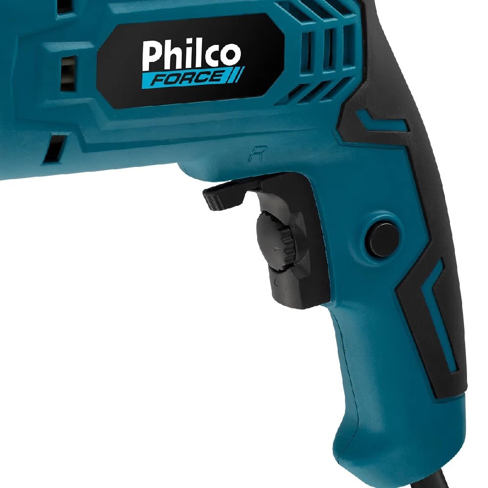 Furadeira Philco de Impacto Azul PFU01 ¿ 127 Volts