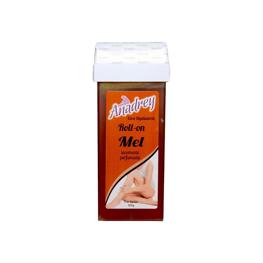 Cera Depilatoria Anadrey Rollon Mel 100g