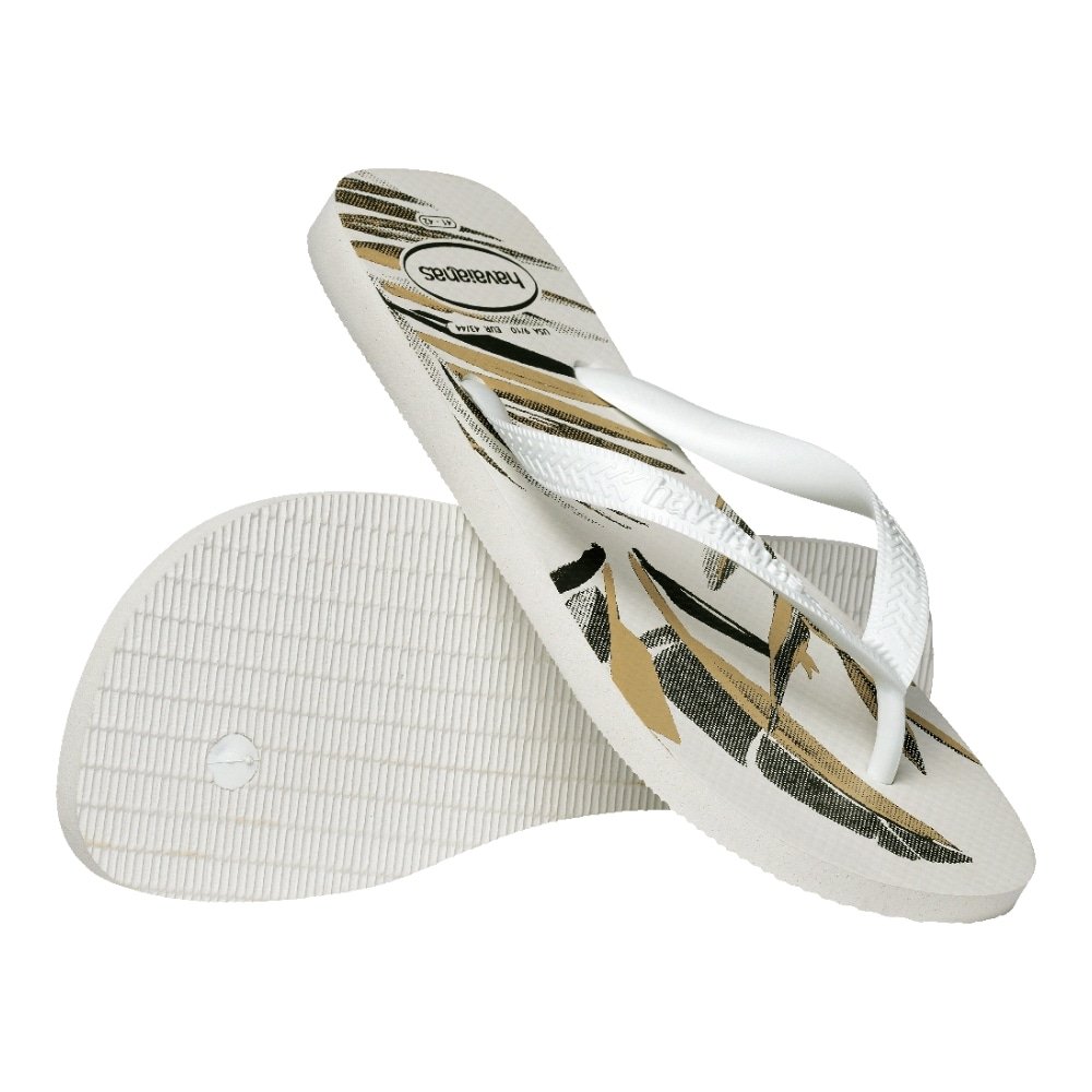 Havaianas Aloha Branco/Verde Olive 37/8