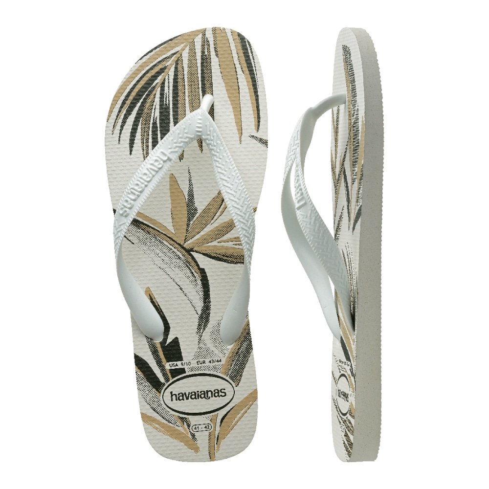Havaianas Aloha Branco/Verde Olive 37/8