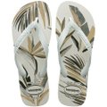 HAVAIANAS ALOHA BRANCO/BRANCO/VERDE OLIVE 39/0