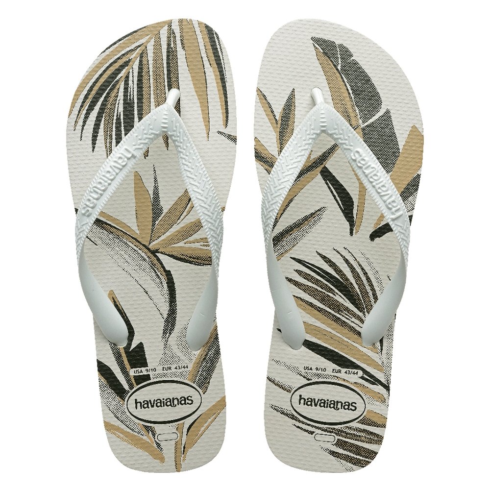 Havaianas Aloha Branco/Verde Olive 39/0