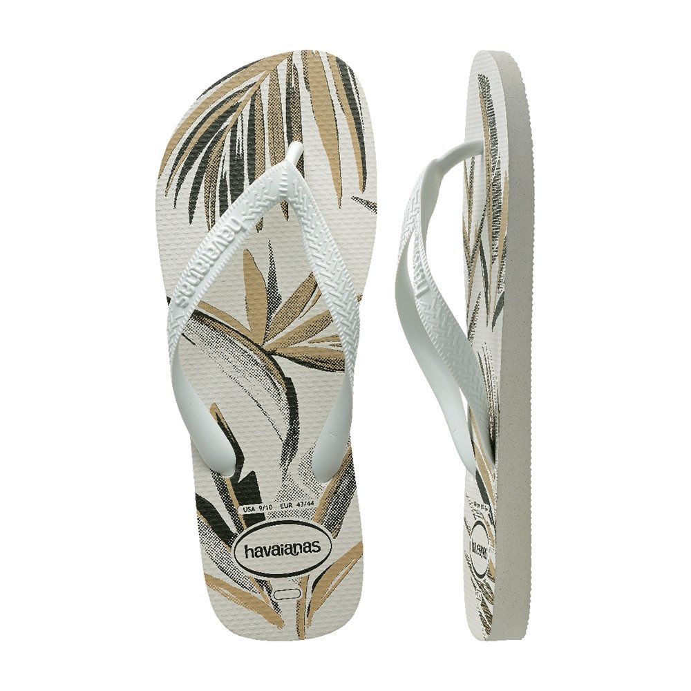 Havaianas Aloha Branco/Verde Olive 39/0