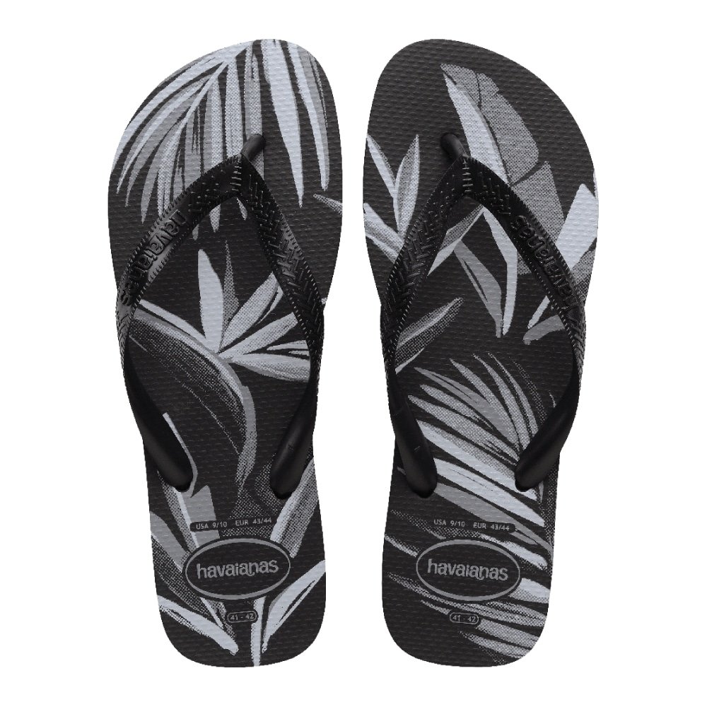 Havaianas Aloha Preto/Cinza 37/8