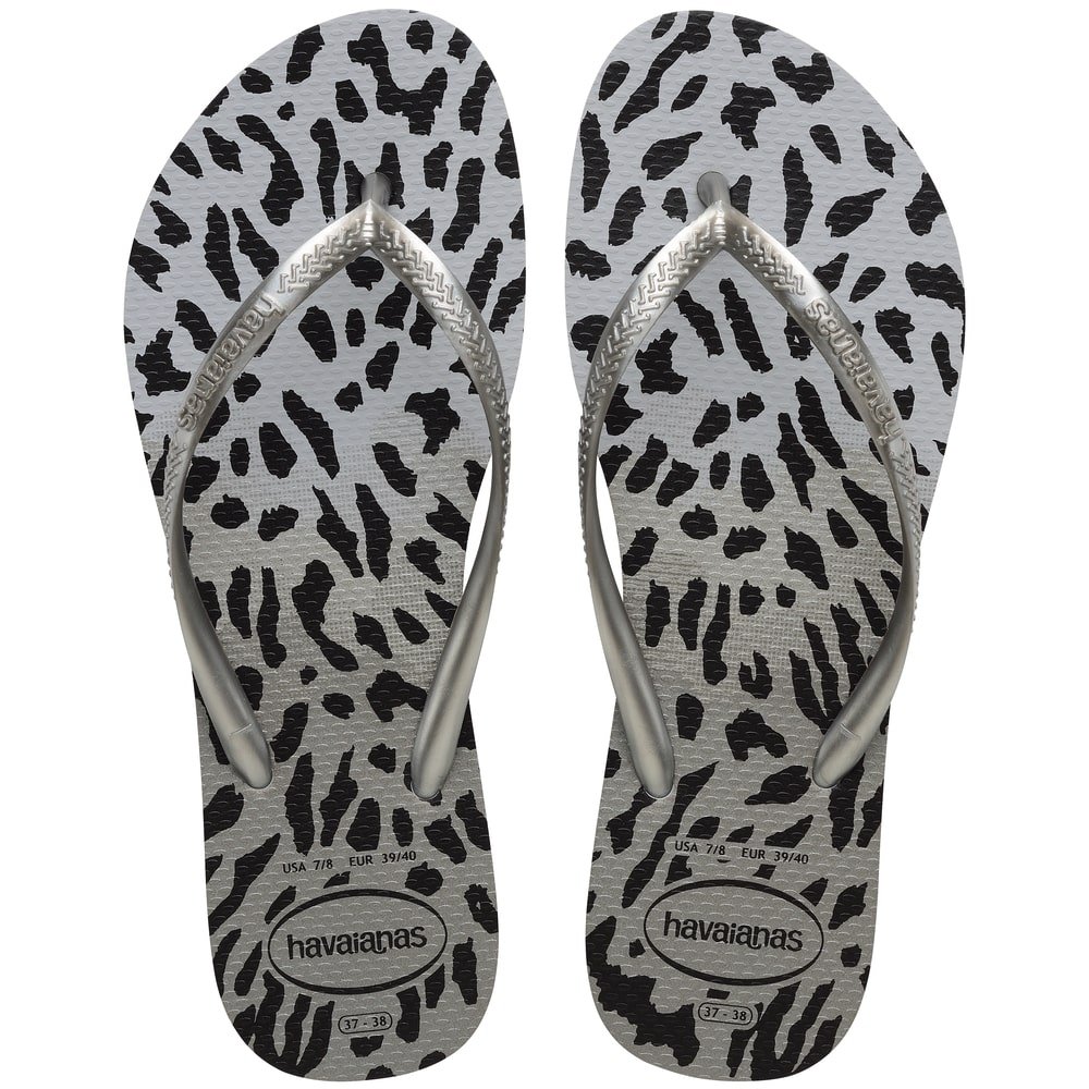 Havaianas Slim Animals Cinza 35/6