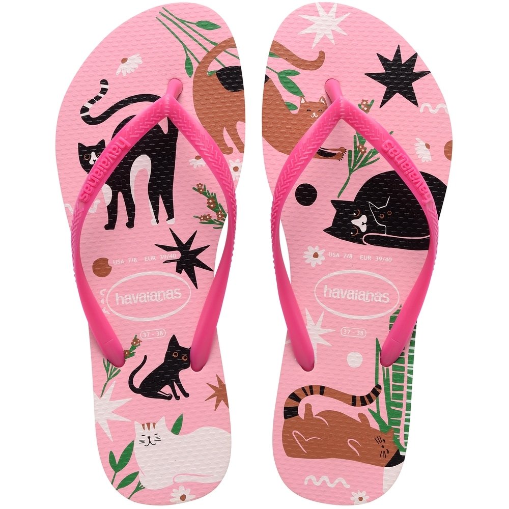 Havaianas Slim Pets Rosa Glow 35/6