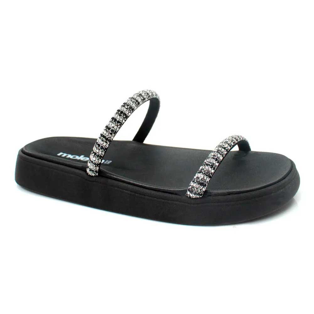 Tamanco Moleca 5469.118.27650.96833 Preto 34-39 com 12 Pares