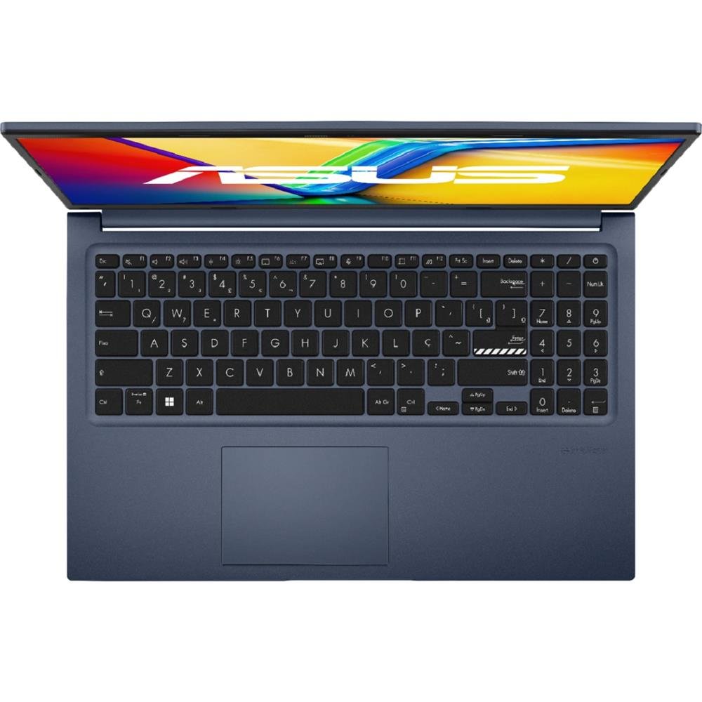 Notebook ASUS Vivobook X1502ZA-EJ1755W, Intel Core i5-12450H, 8 GB DDR4, SSD 256 GB NVMe-TM-, 15.6" Full HD, Windows 11 Home, Azul