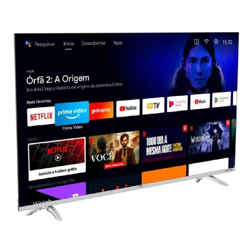 Smart TV Philco 55" 4K LED Android PTV55G2SAGSSBL - Bivolt