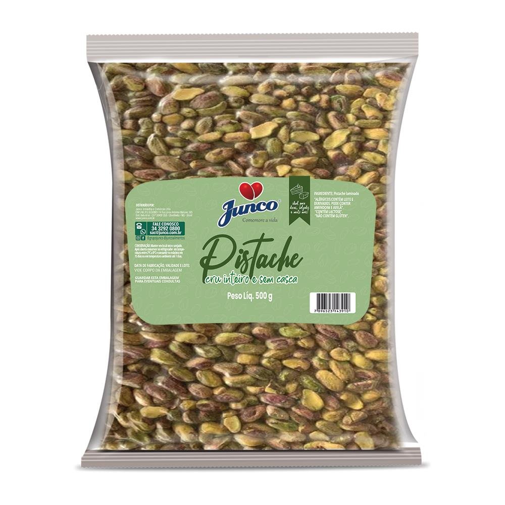 Pistache Cru Inteiro sem Casca Fã 500g