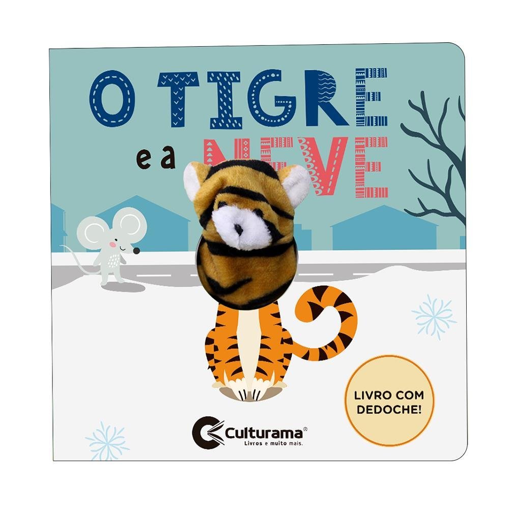 Livro Com Dedoche - O Tigre E A Neve