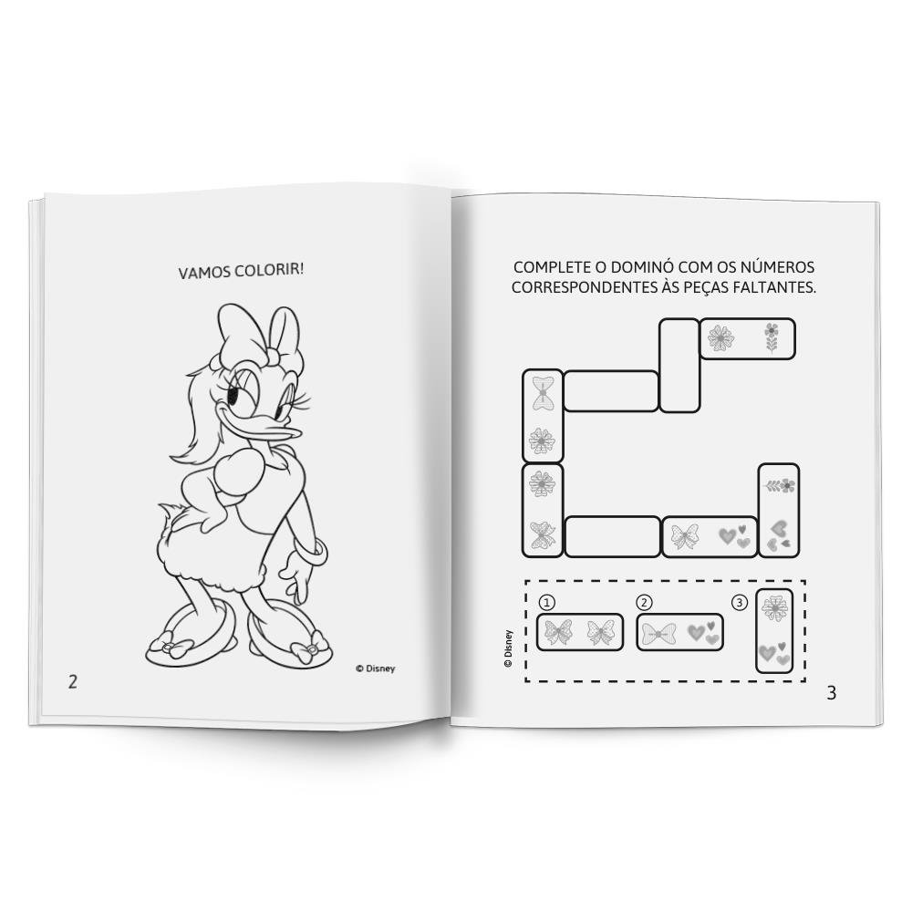 4 Minilivros De Atividades - Mickey