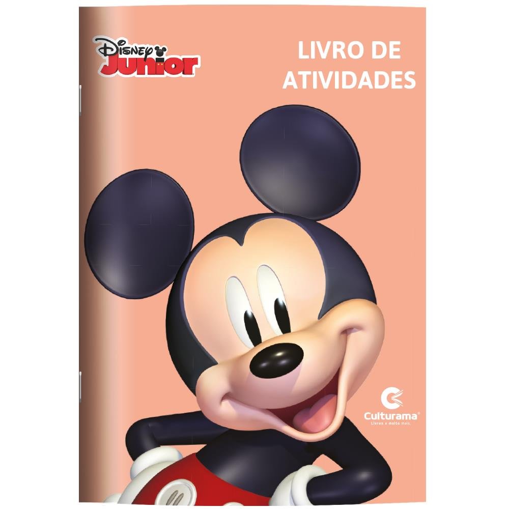 4 Minilivros De Atividades - Mickey